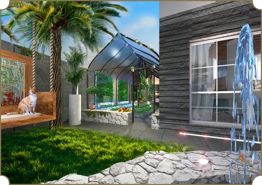 阿联酋沙迦别墅 | 现代与自然的和谐共生-7