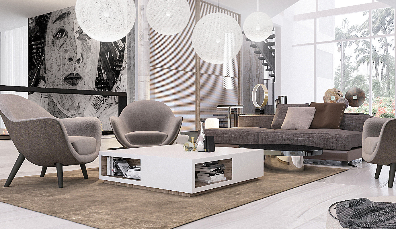 2017 年完成的迈阿密 House JK Lab 室内设计案例-10