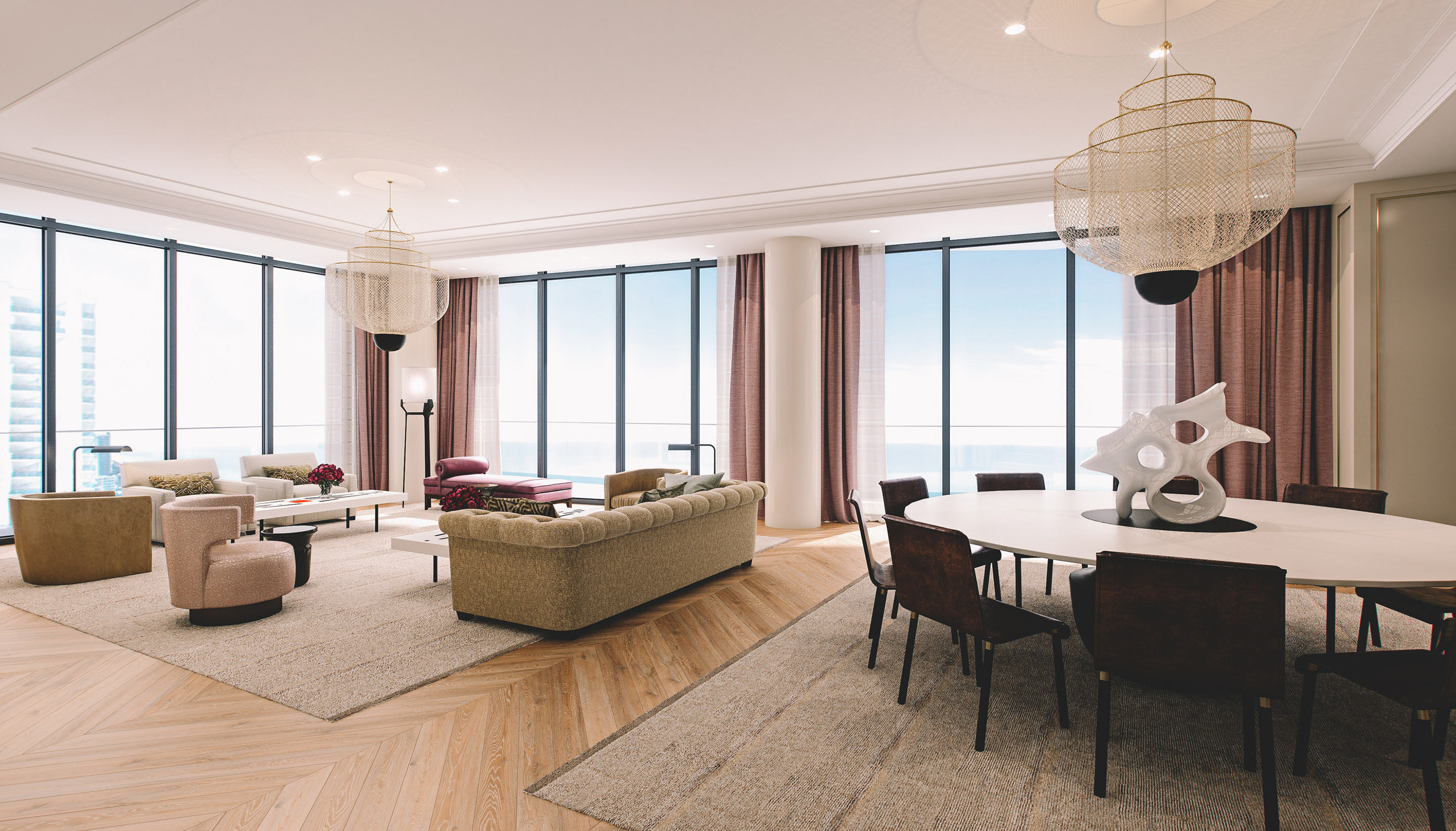 佛罗里达迈阿密“浴场俱乐部庄园”室内设计展示-0