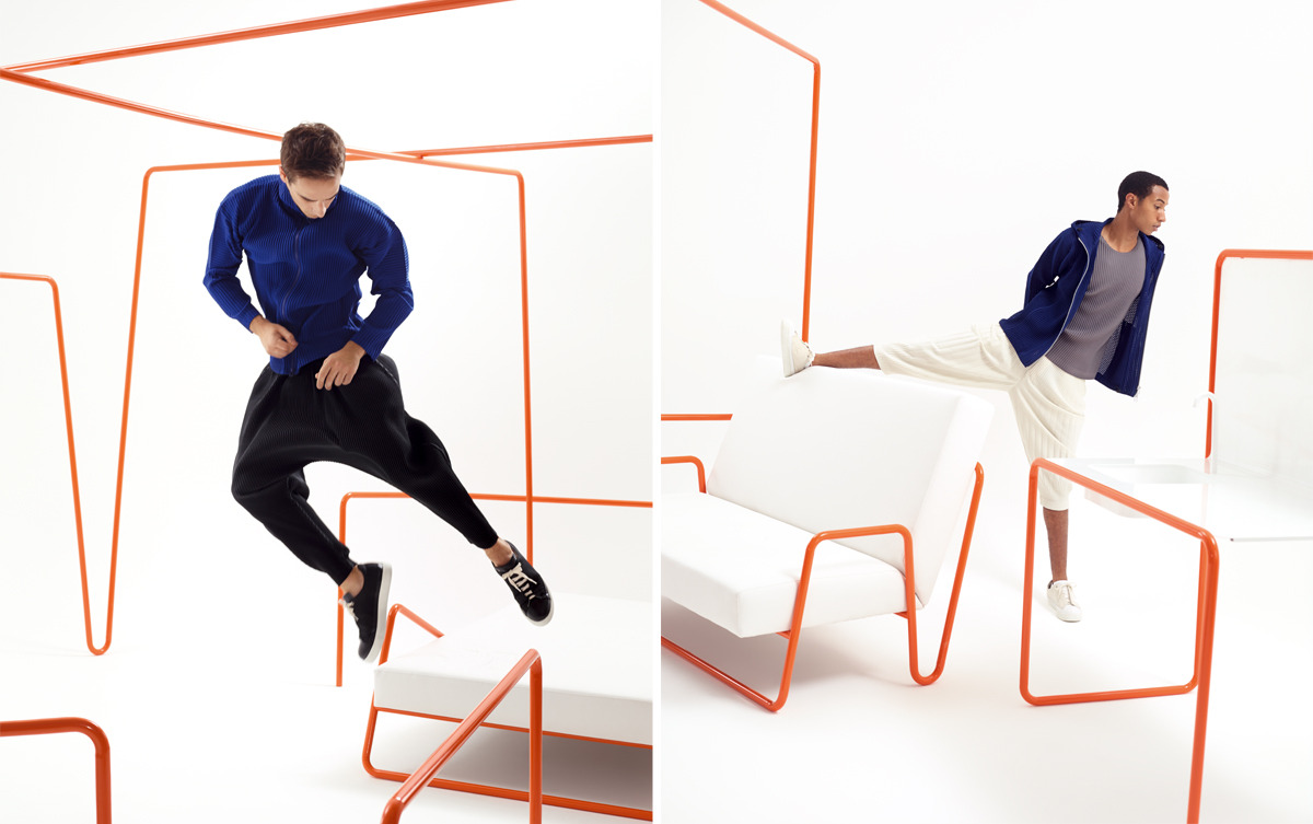 线之韵 · 三宅一生男士褶皱系列展-14