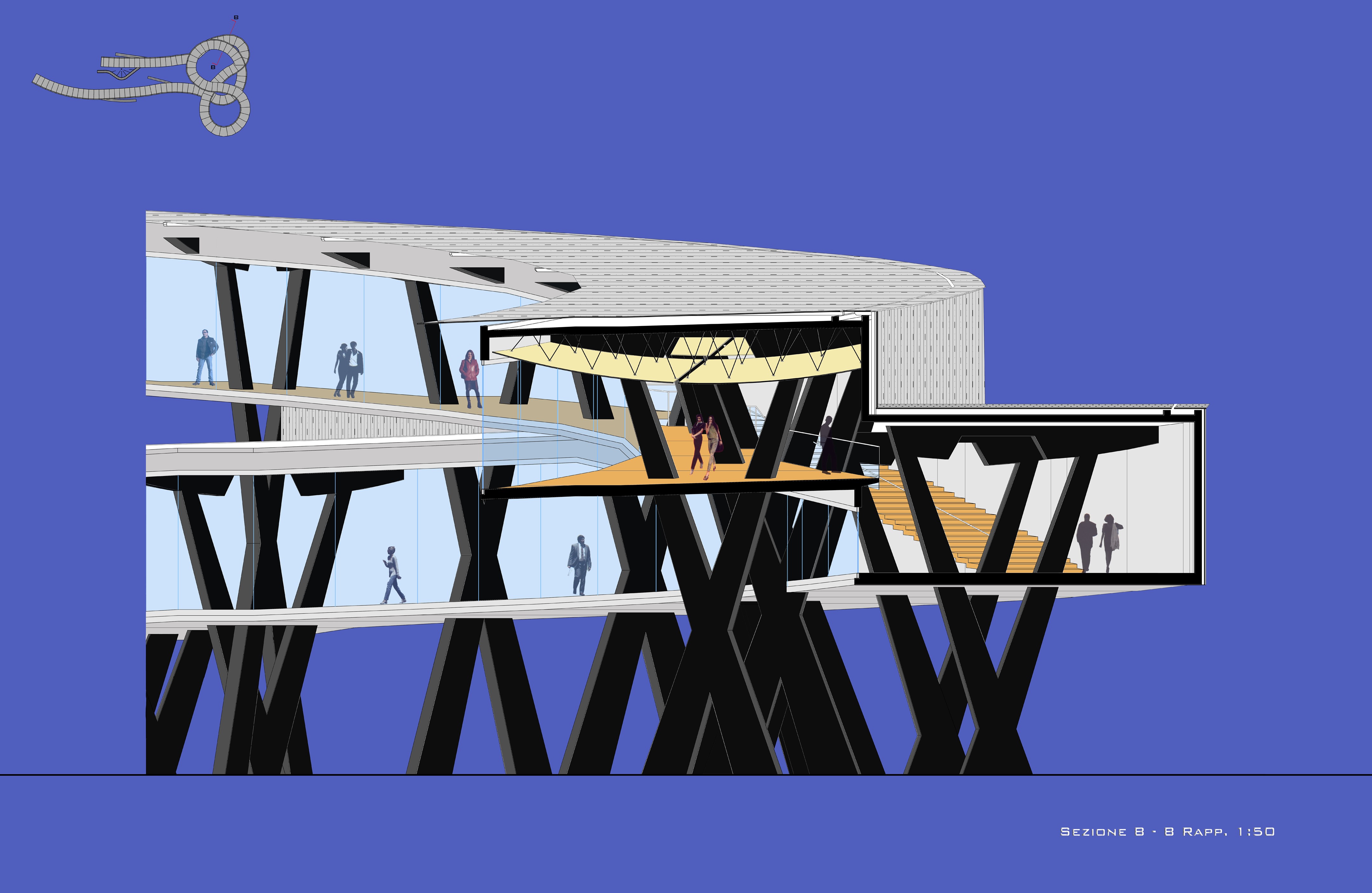 2002 年未实现的安齐奥港口区更新计划-15