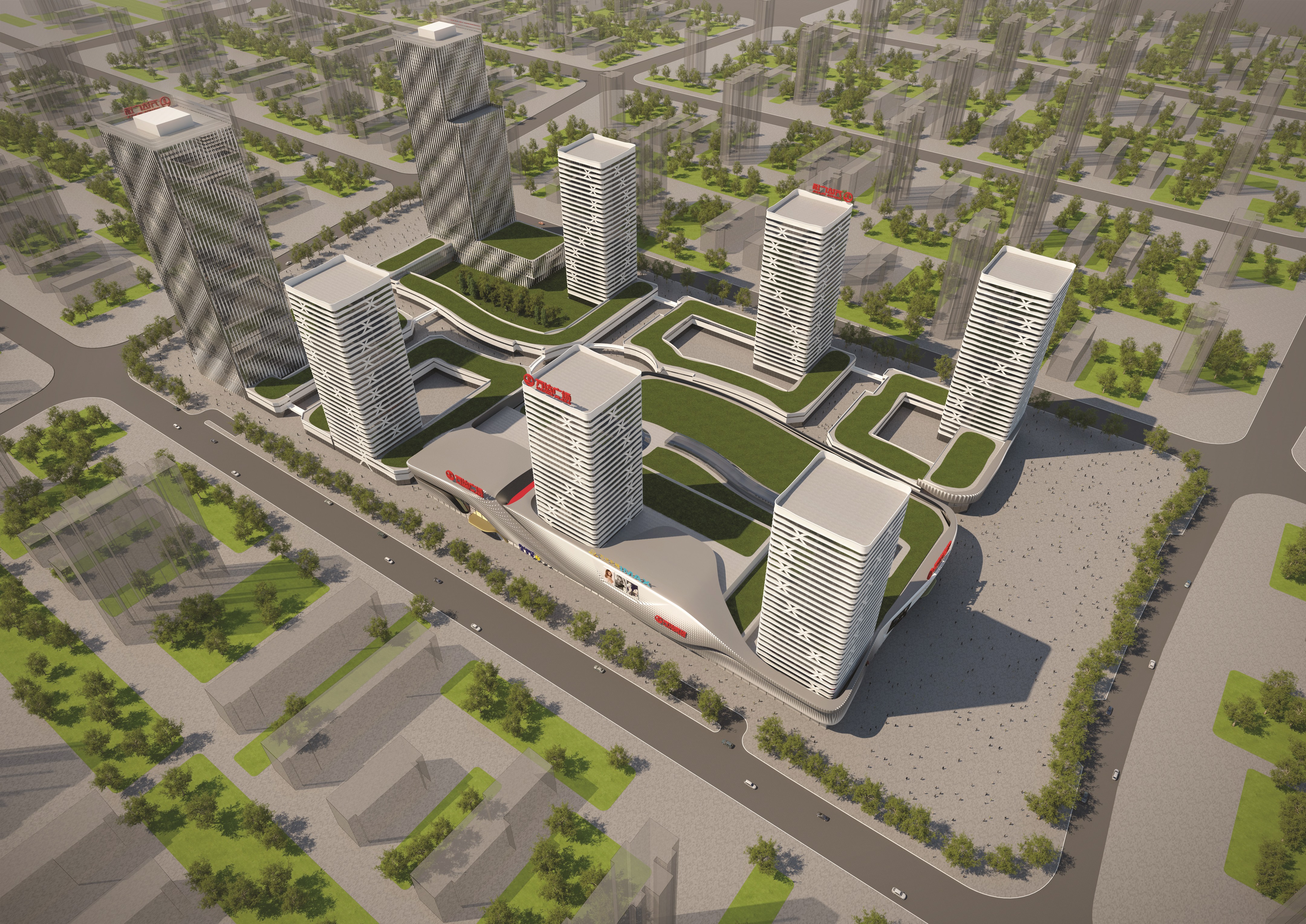 万达泰安广场-3