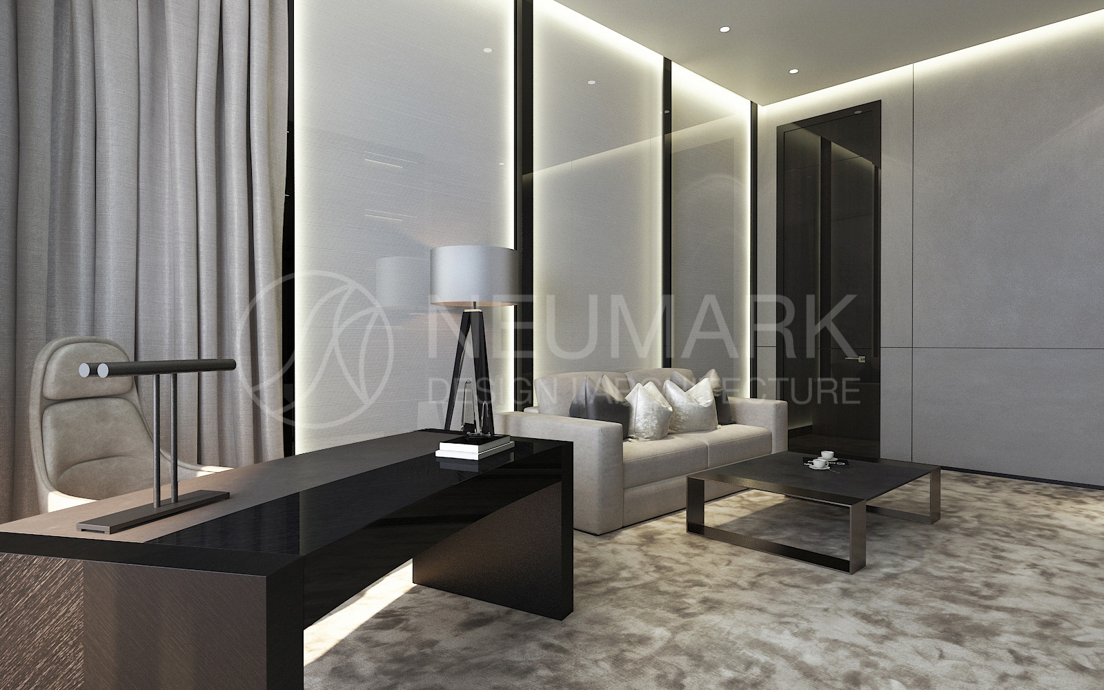 莫斯科 Barvikha 区 1800 平方米现代豪华别墅设计-12