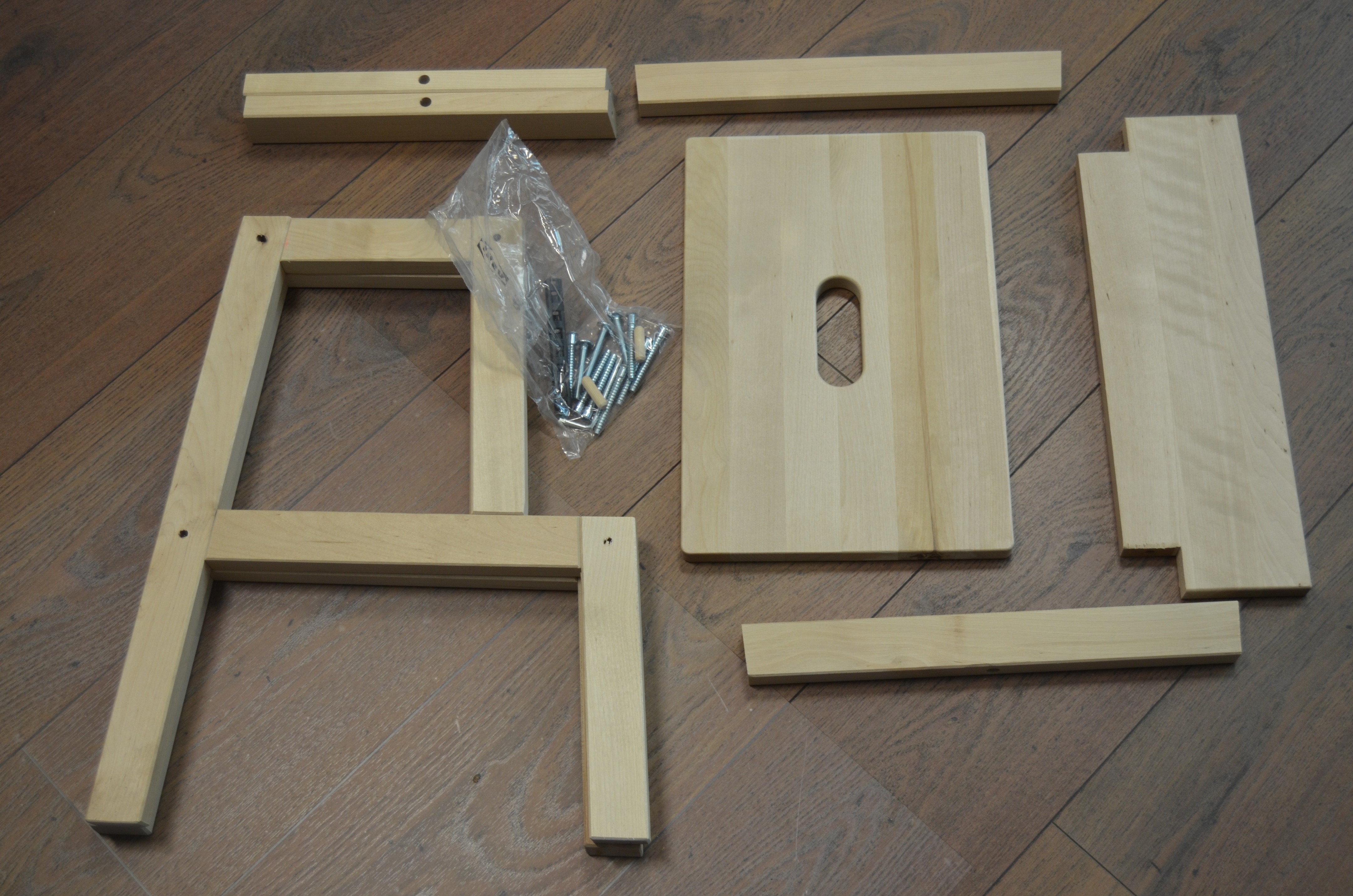 宜家 Bekvam 楼梯凳简易组装教程-3