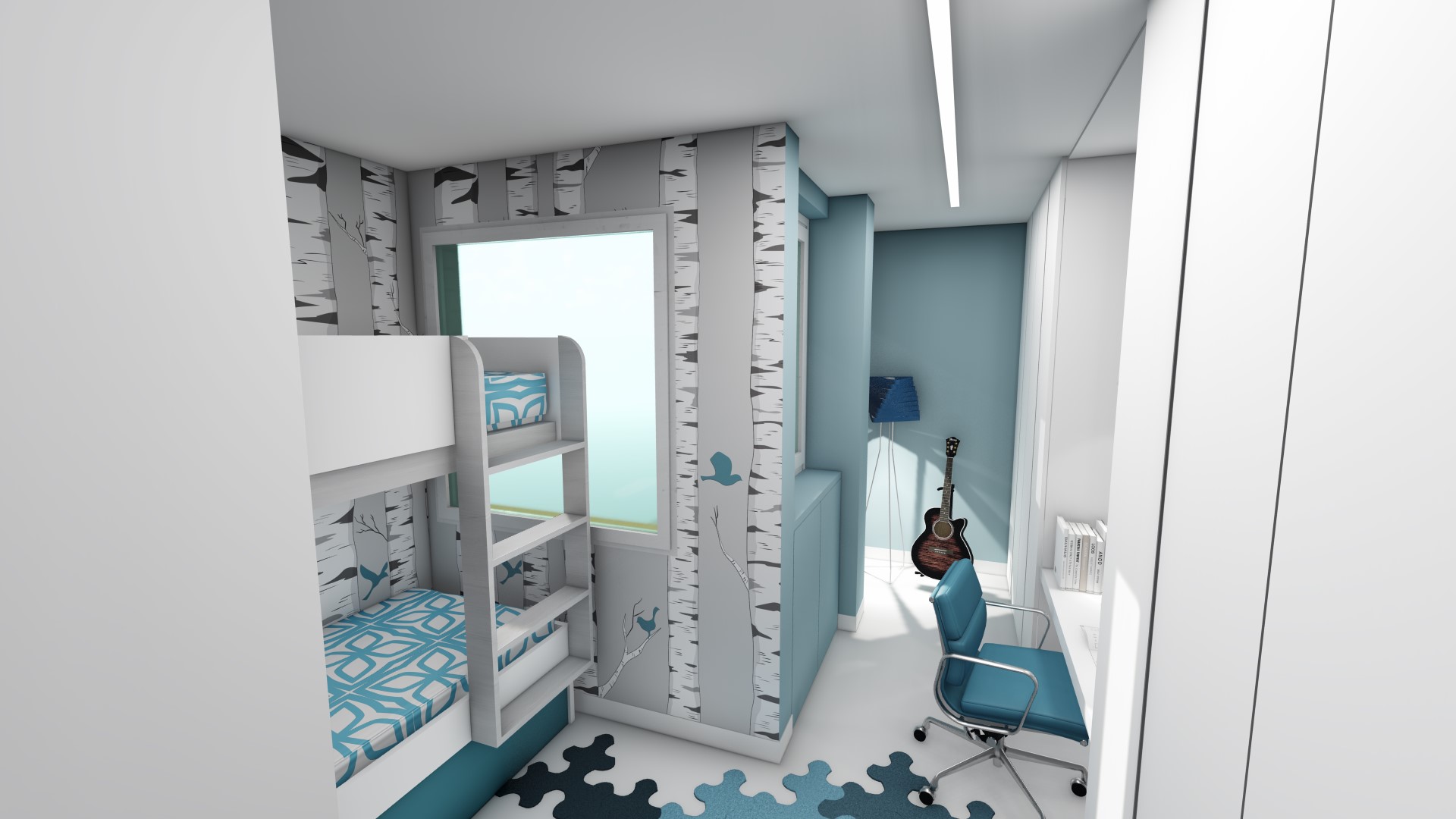 S·C· HOUSE 翻新公寓设计 · 现代简约风引领居住新潮流-10