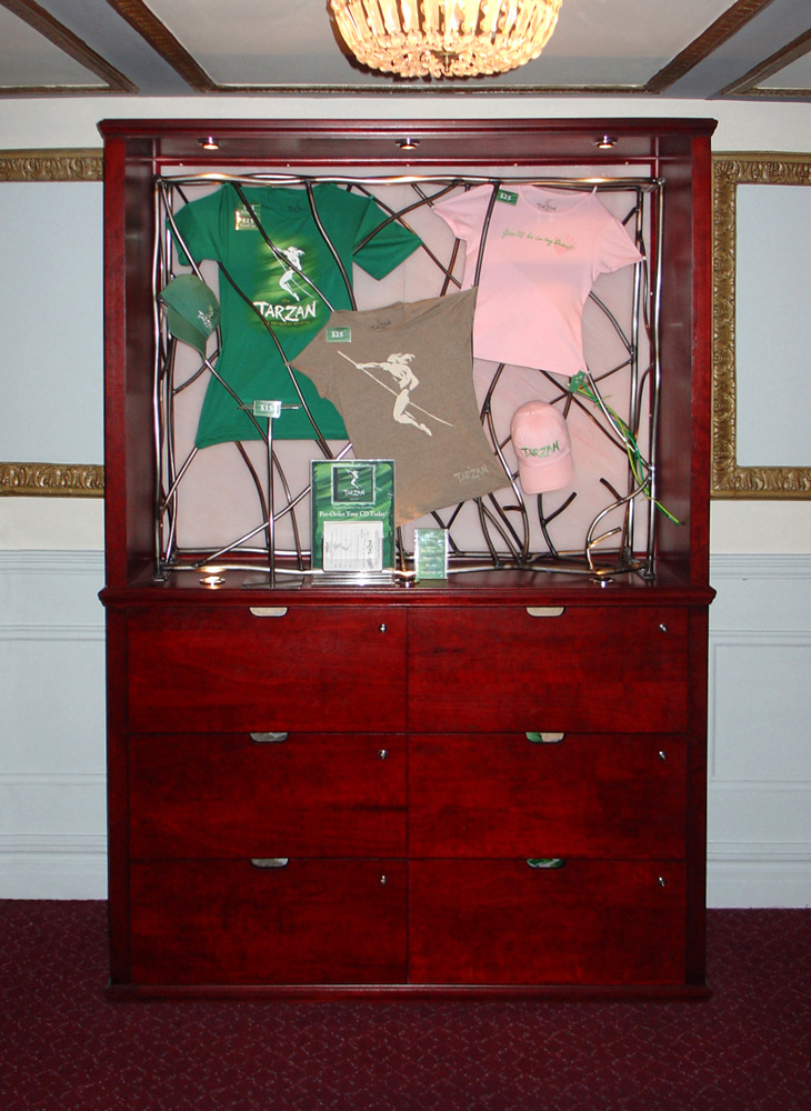 《迪士尼戏剧 | 狮子王、纽约与伦敦 - 泰山、纽约》户外销售货亭与推车设计-10