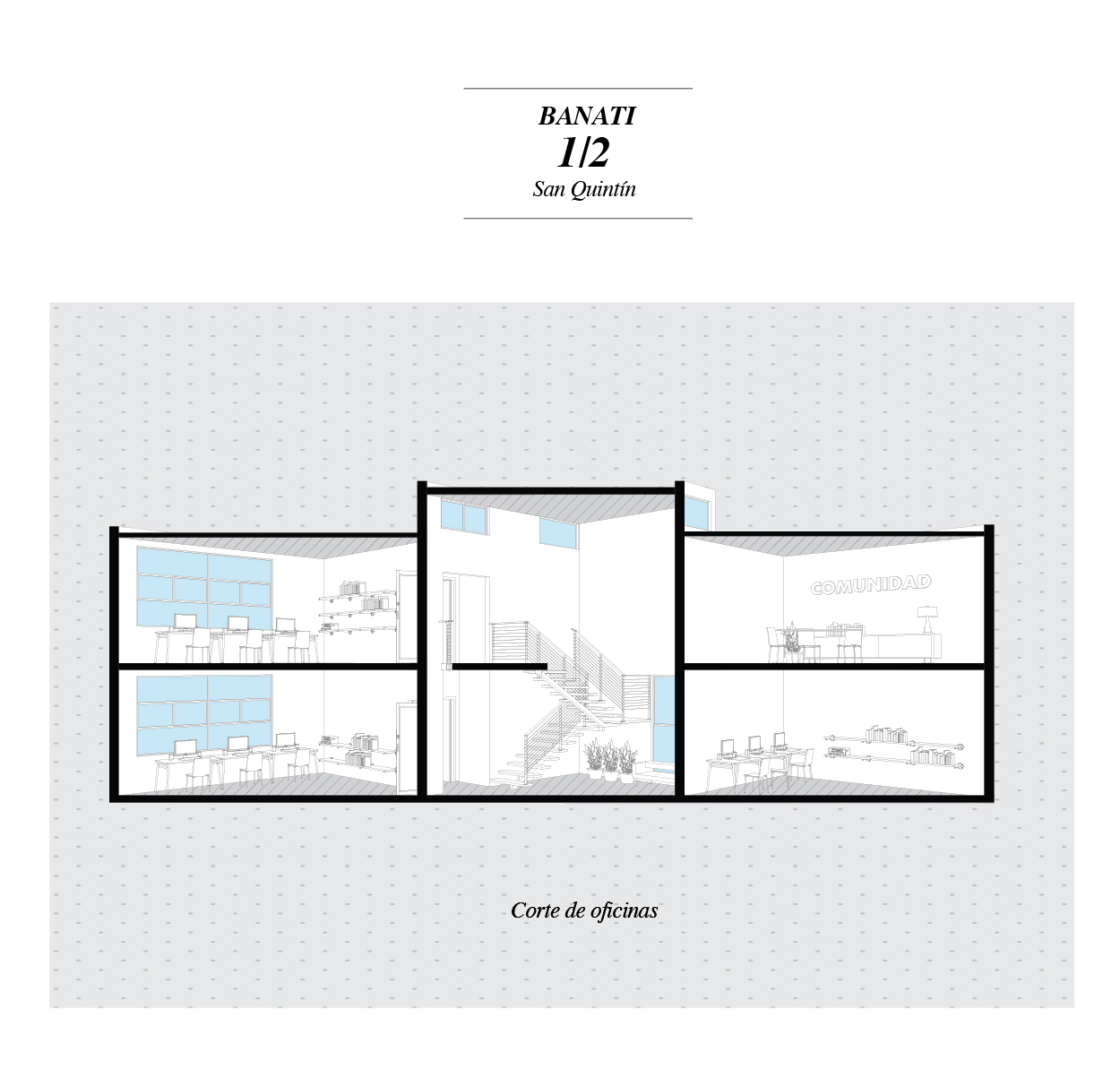 加州圣昆廷食品银行办公楼-3