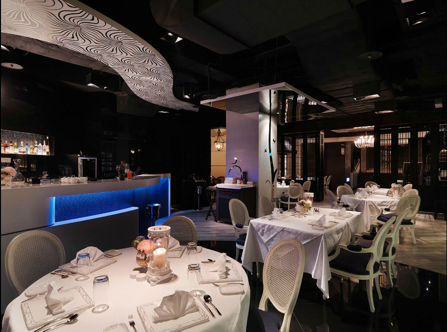 何武賢丨西餐厅丨八滬曲西餐廳 山隐建筑设计-12