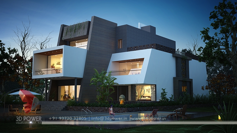 3D Power 打造现代住宅设计之美-0