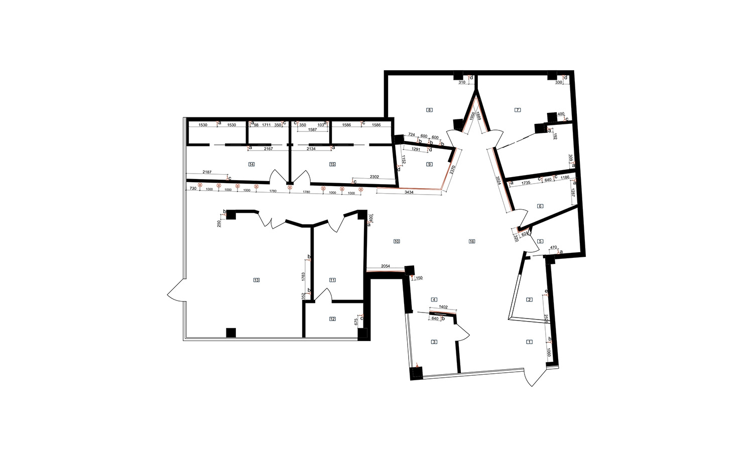 简约城市绿洲——246 平米 wellness 中心设计-19