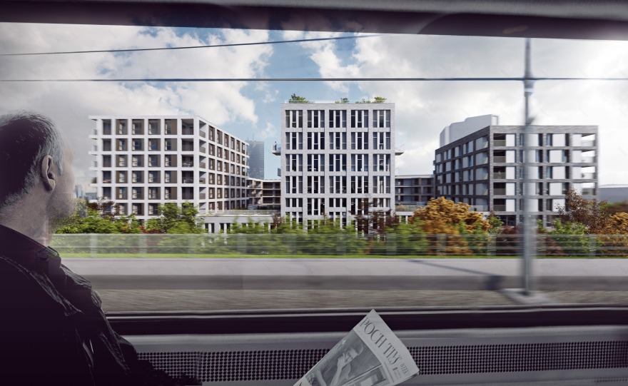 融合城市环境的建筑转折点-5