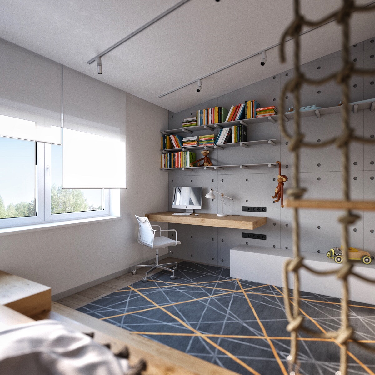 乌克兰极简私人住宅设计-41