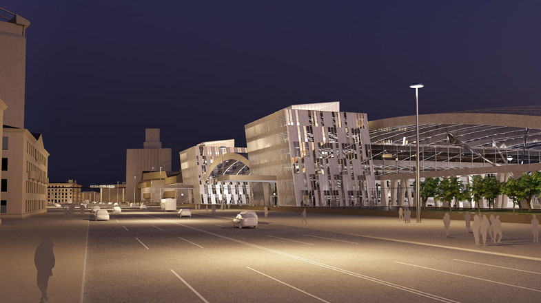 Minsk·Central(梦幻透明屋顶下的 Minsk 中央车站综合体)-11