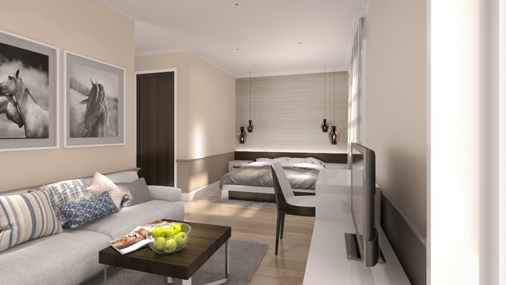 折衷风格酒店内饰-11