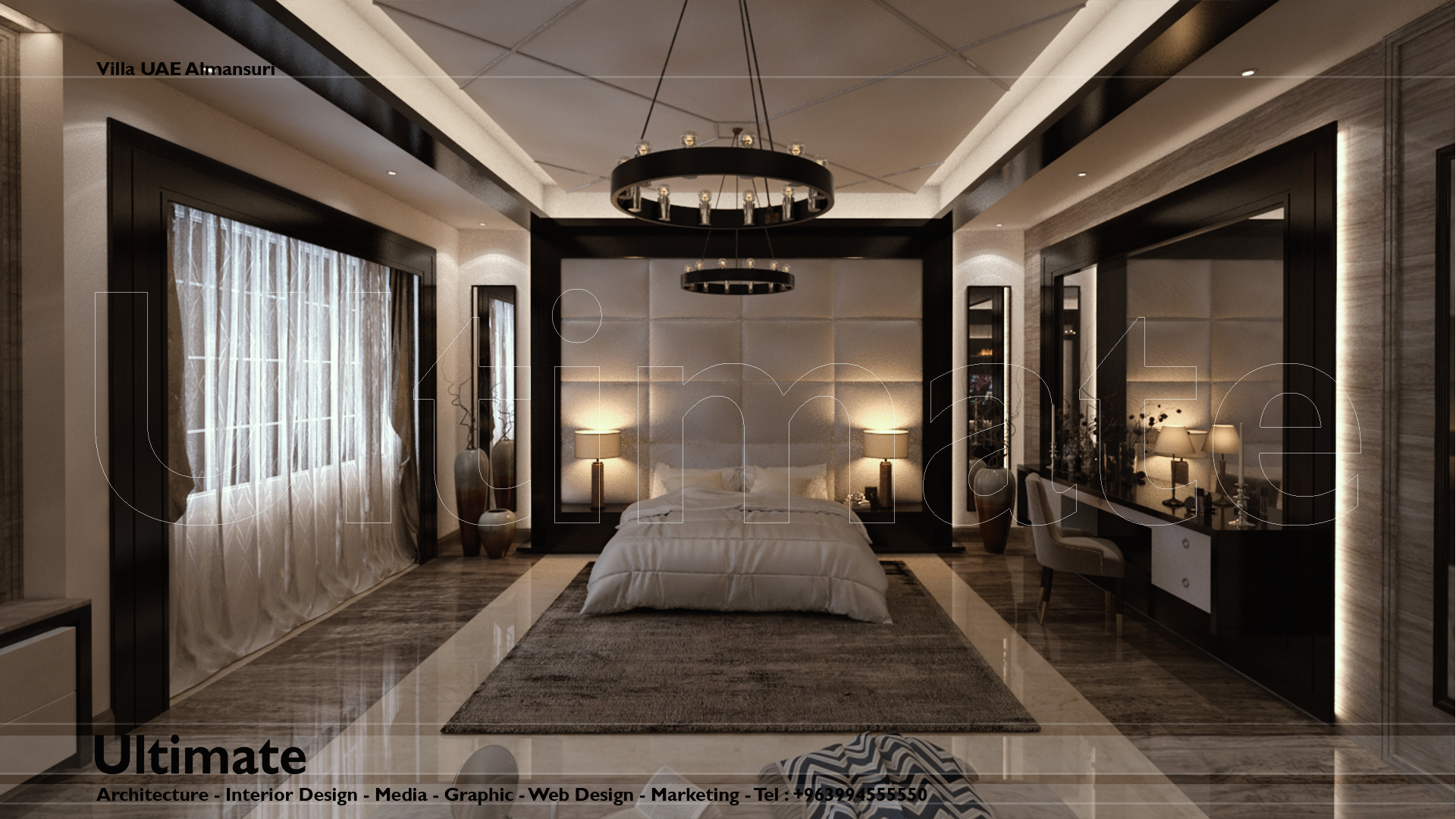 阿联酋 Almansuri 别墅室内设计案例分析-14