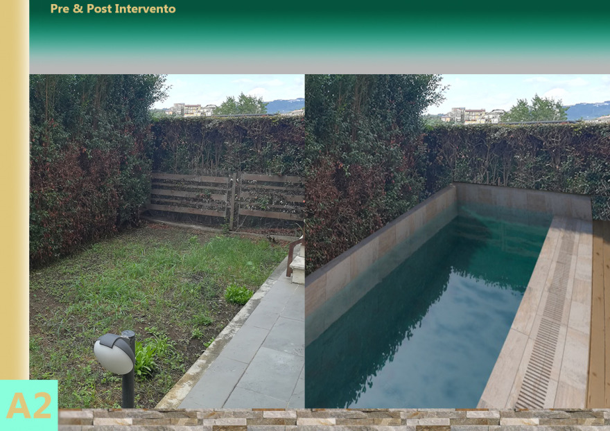 私人泳池项目,现代家庭度假胜地-5