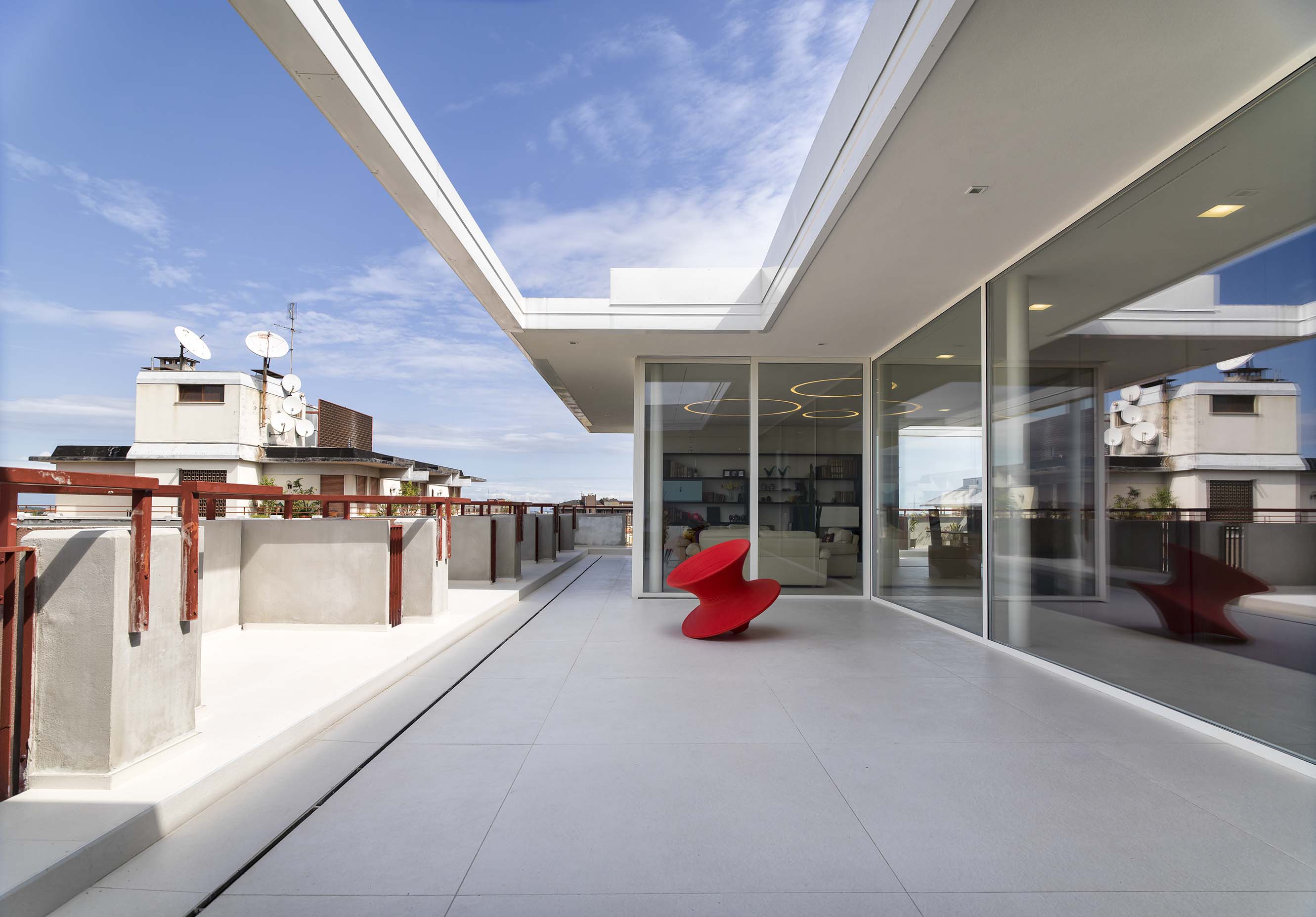 意式风情 Padova 顶层公寓的 360°全景视野-18