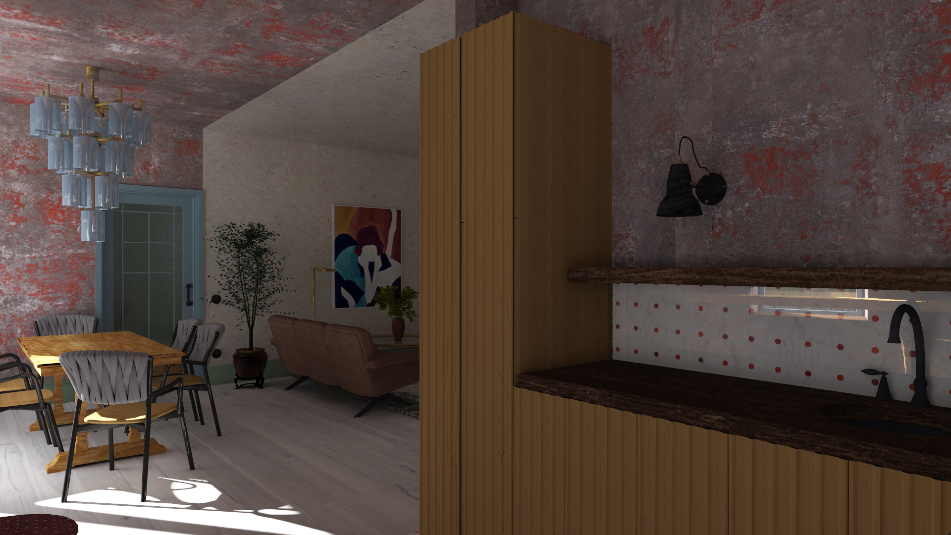 复古公寓的创意翻新-10