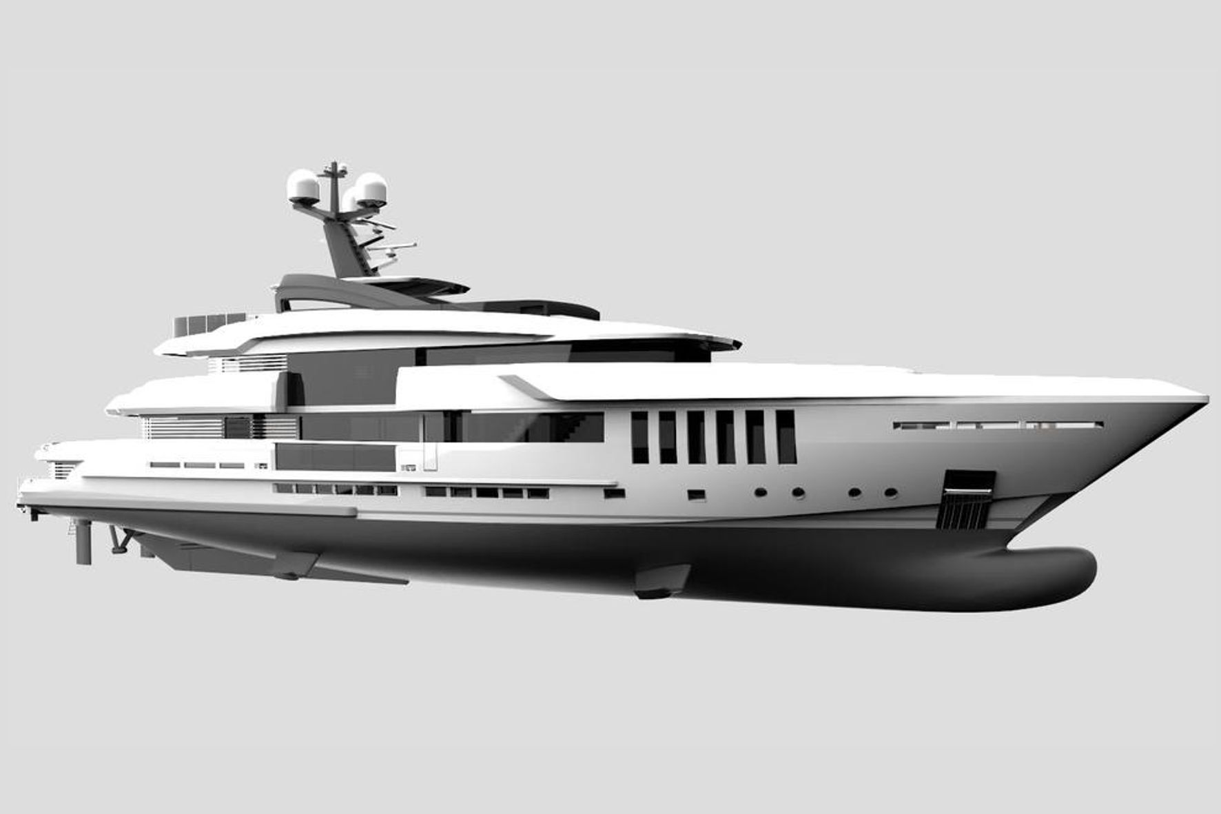 船舶室内设计团队打造 50 米豪华游艇内饰-64