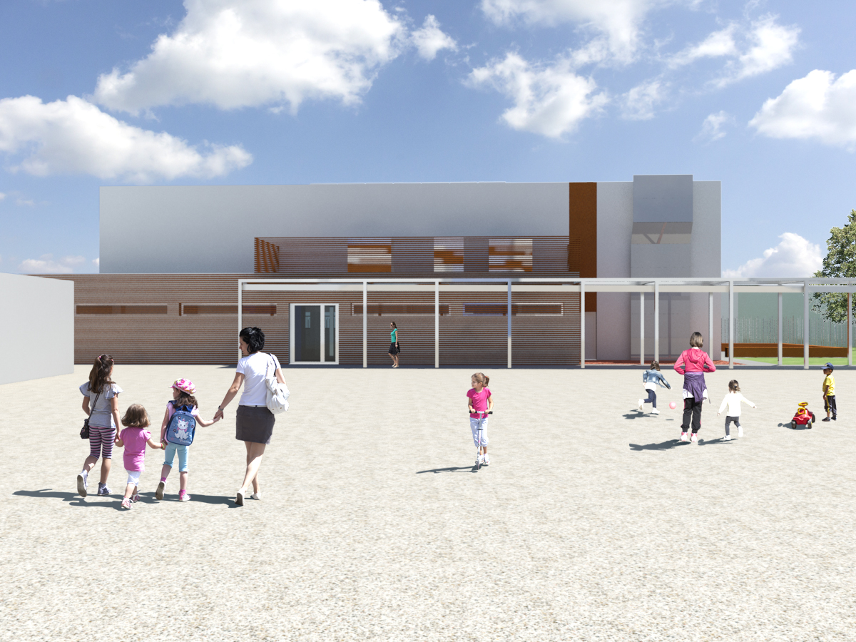 多功能小学空间设计 · Marmirolo 小学-1