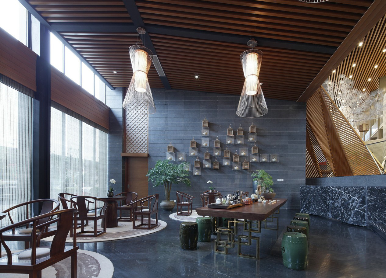 浙江绍兴山体蝴蝶会所-5