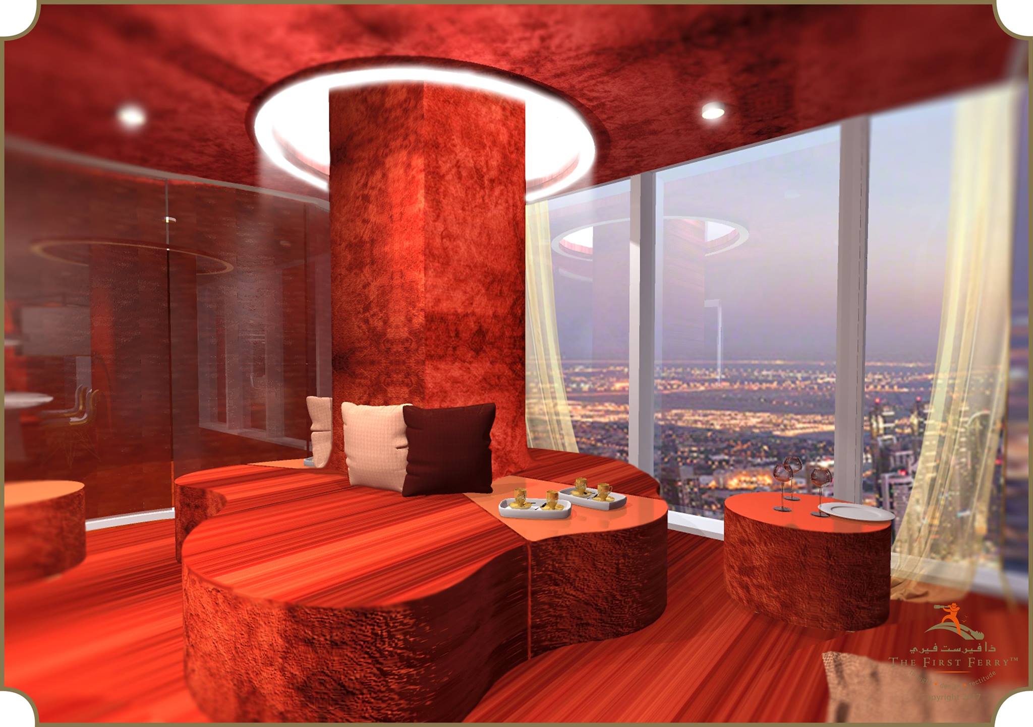 二进制塔 | 迪拜商务湾私人豪华办公空间-6