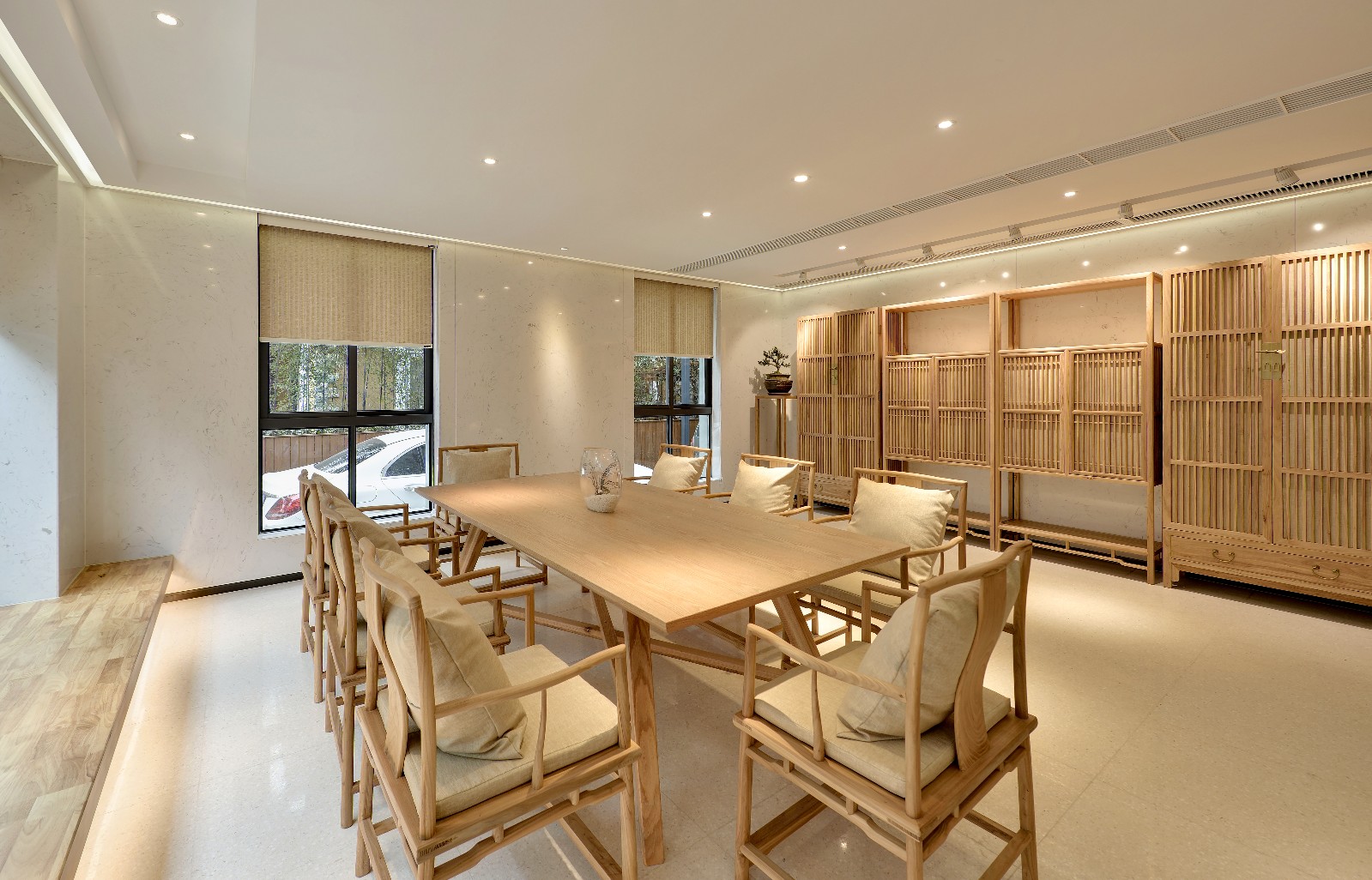 敦和投资办公空间 | 禅意原木，悠然自得-11