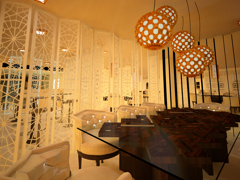 阿拉伯风情的现代演绎——"Arabesque"阿拉伯餐厅设计-17
