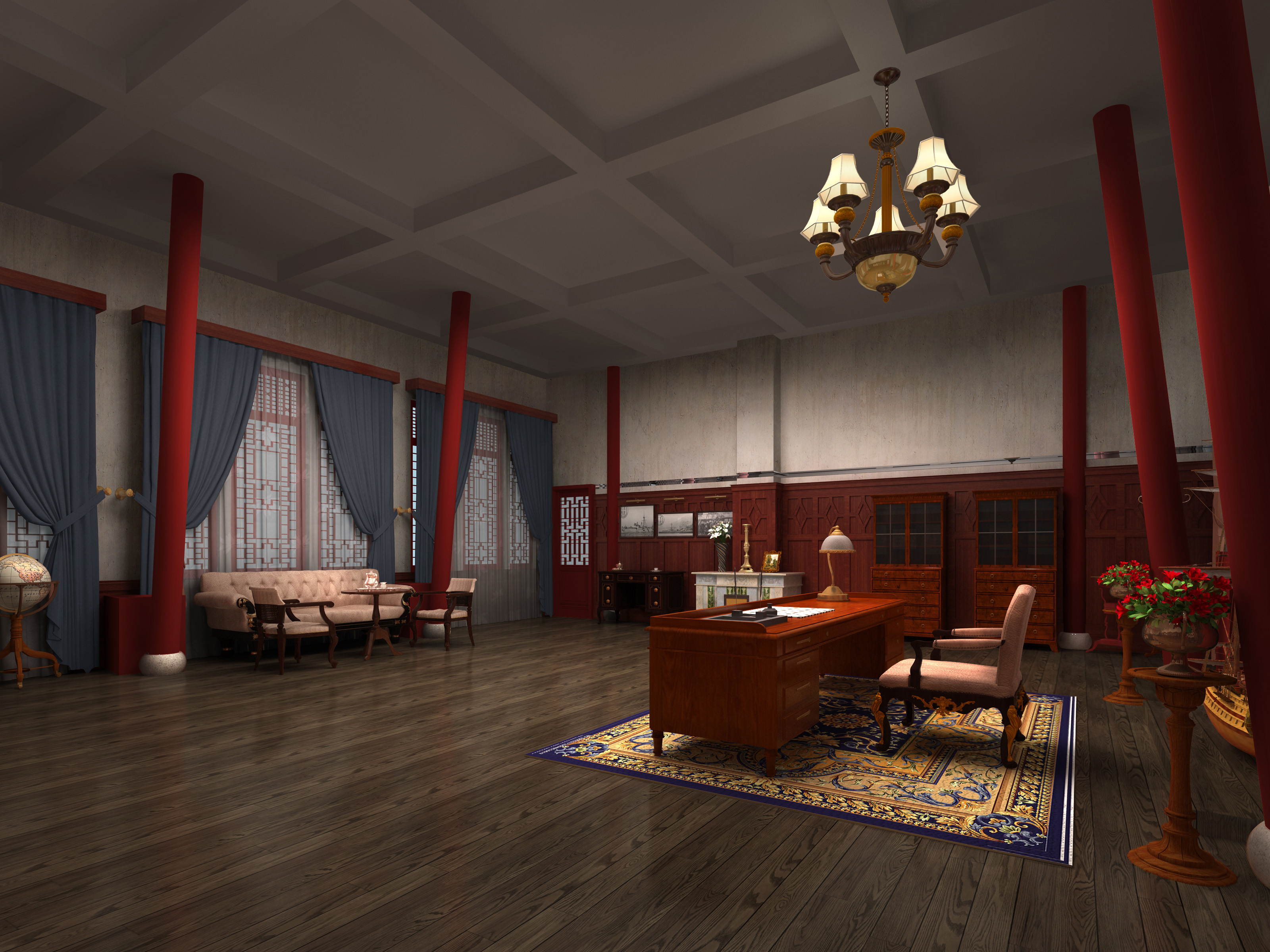 北洋海军提督署原址复原纪念馆设计方案-24