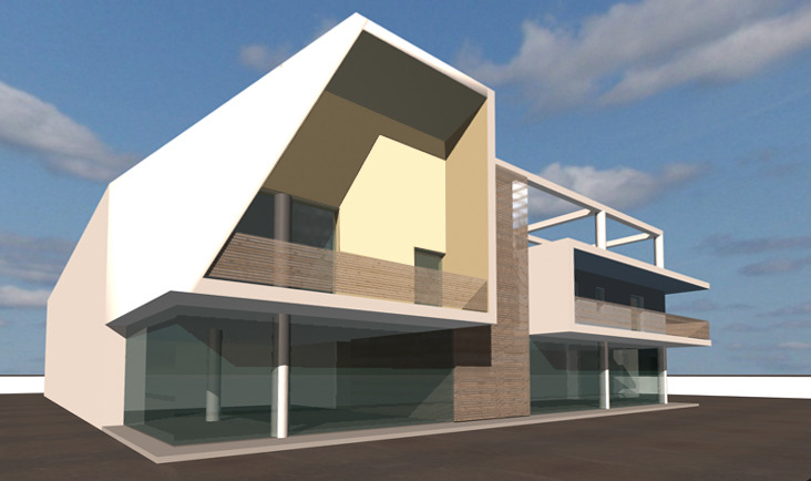 2009 年未实现的办公楼翻新设计-9