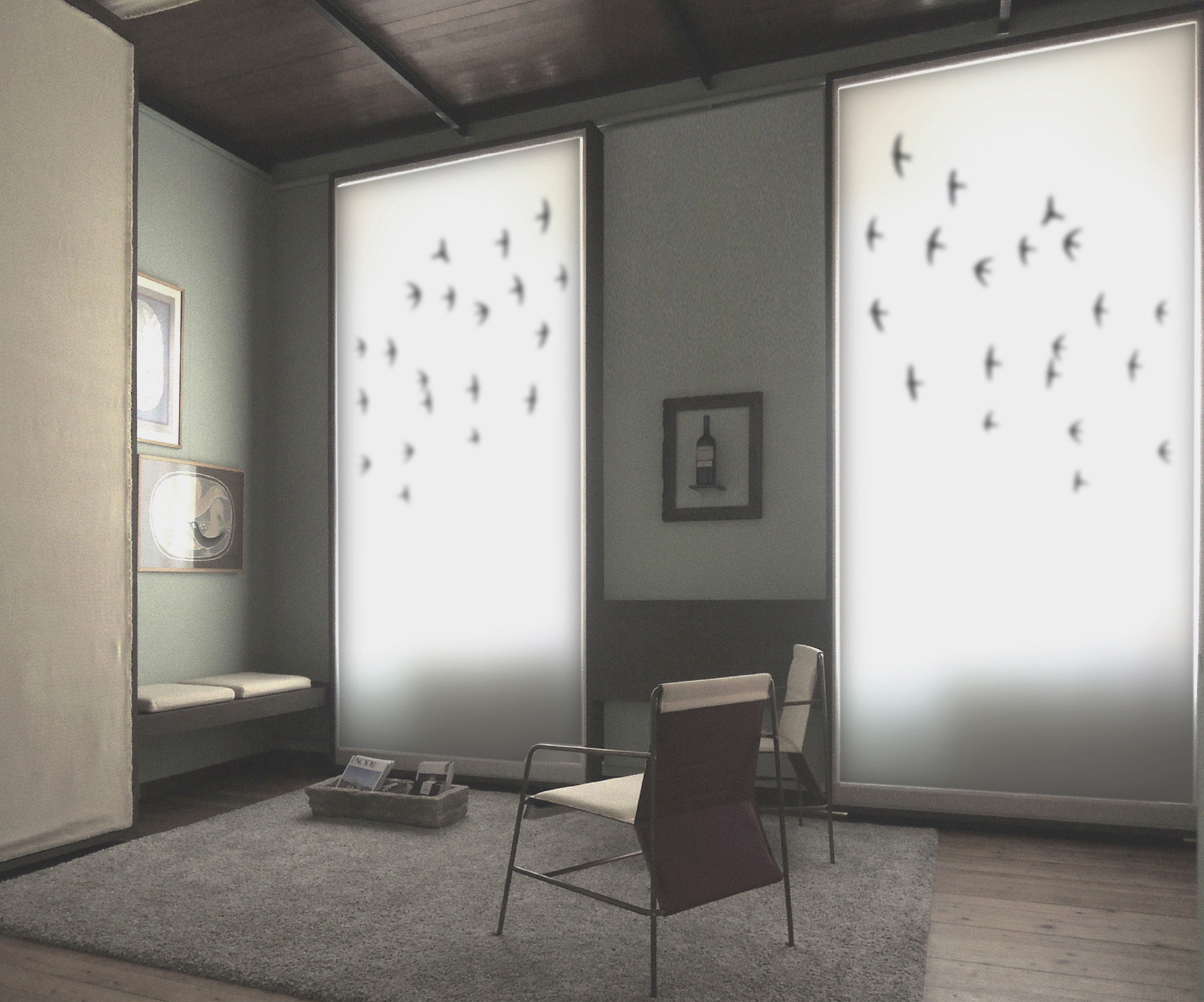 米兰 90 年代建筑里的现代餐厅设计-19