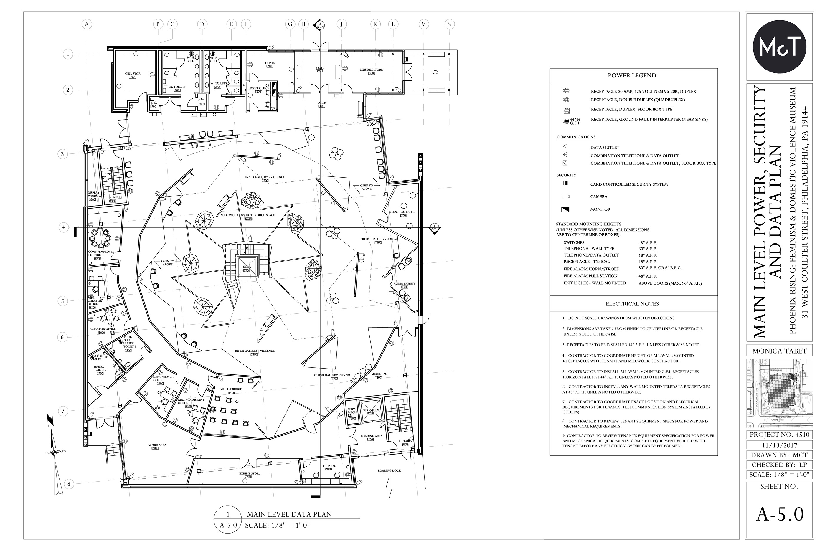 Phoenix Rising Museum - Construction Documents-12