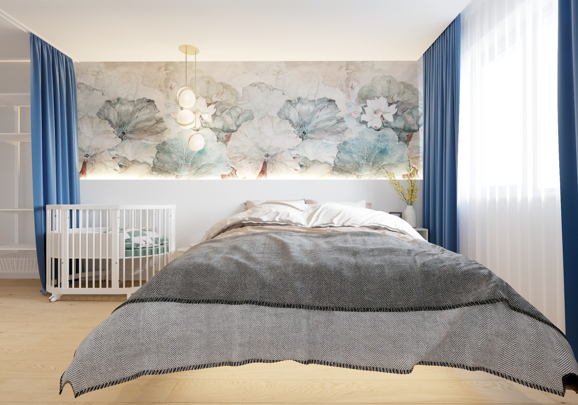 2018 年完成的"Prityazhenie"公寓室内设计-13