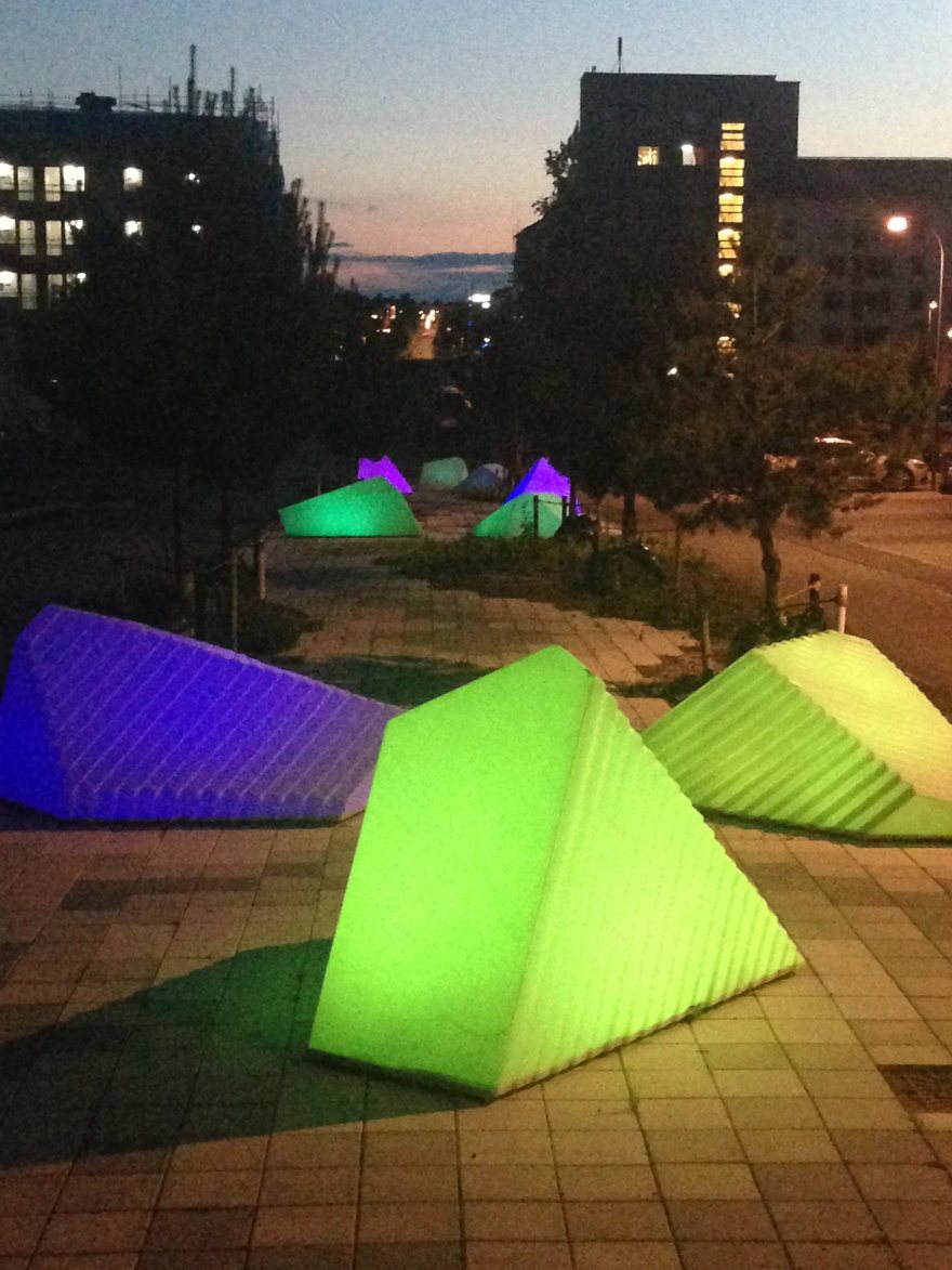 梦幻互动雕塑 | 光之 marble 点亮公共空间-17