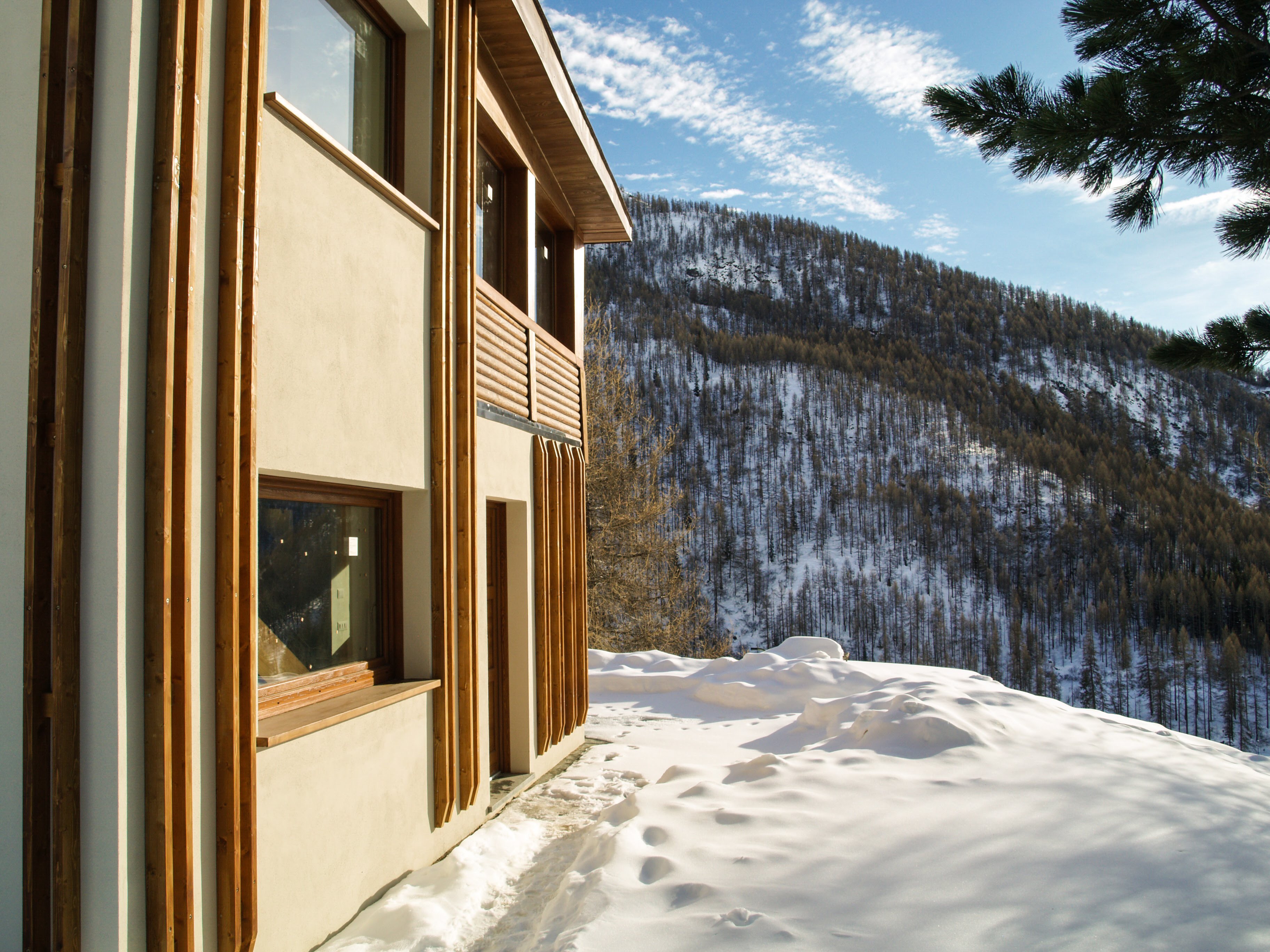 山间木屋的现代复兴-16