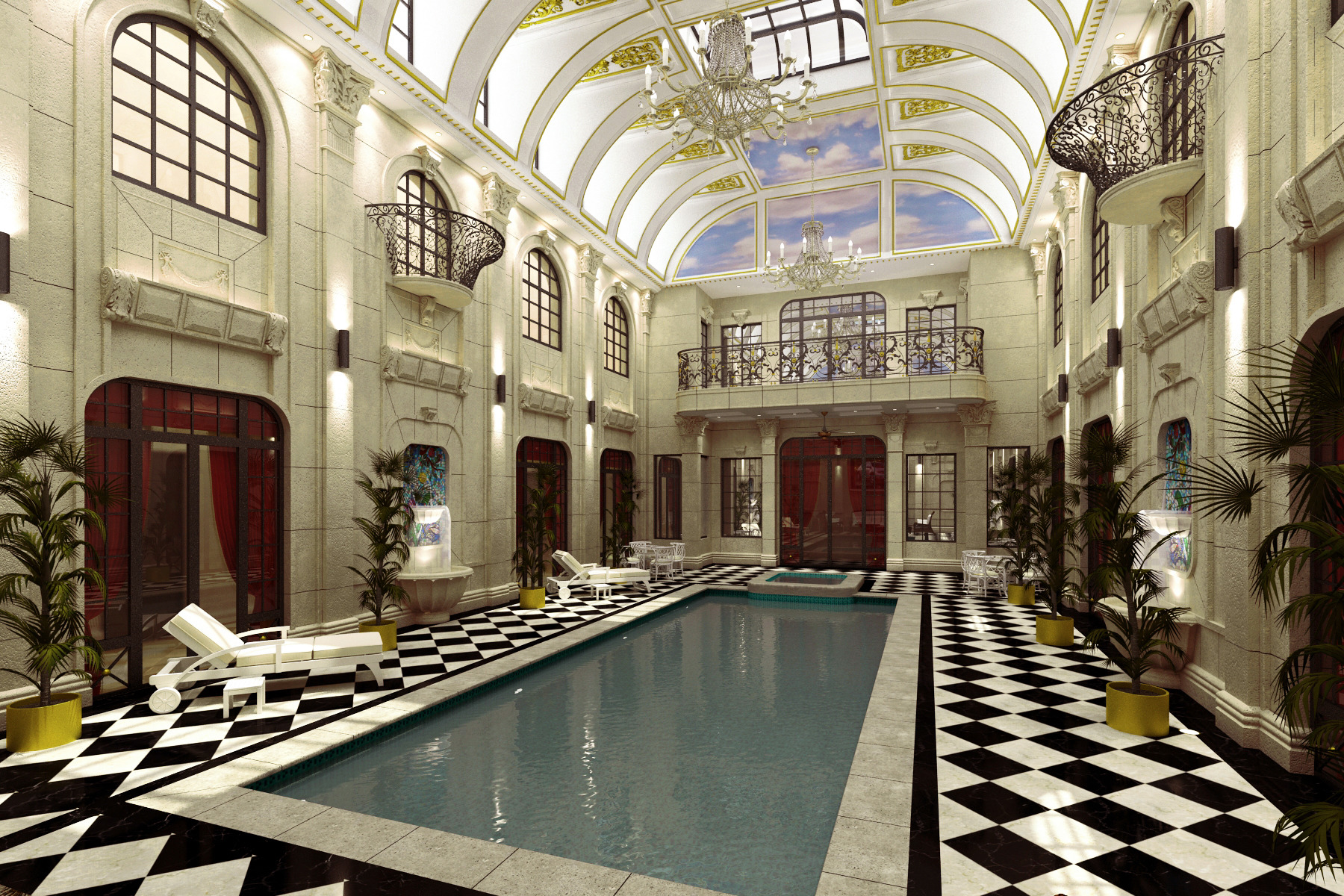 沙特阿拉伯 Al-Sayed 别墅 | 现代简约室内设计-21