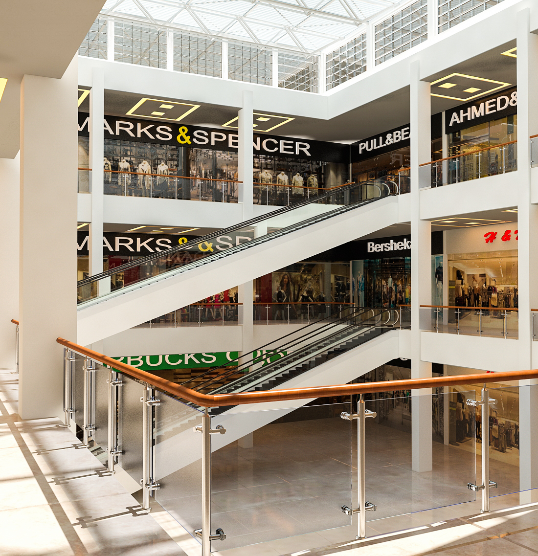 商业广场中庭室内设计案例解析-5