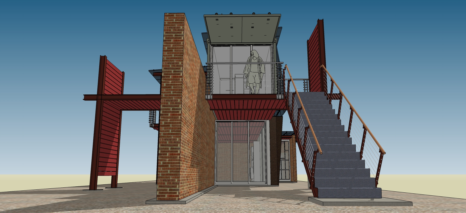 集装箱乡村海景房-13