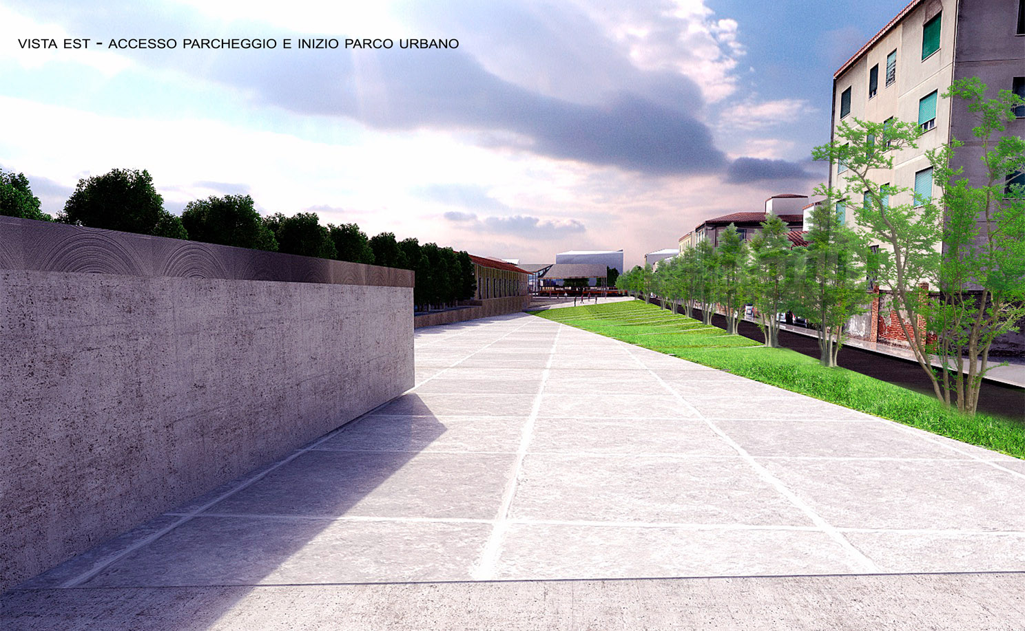 意大利卢卡火车站旁的多功能公共空间设计-17