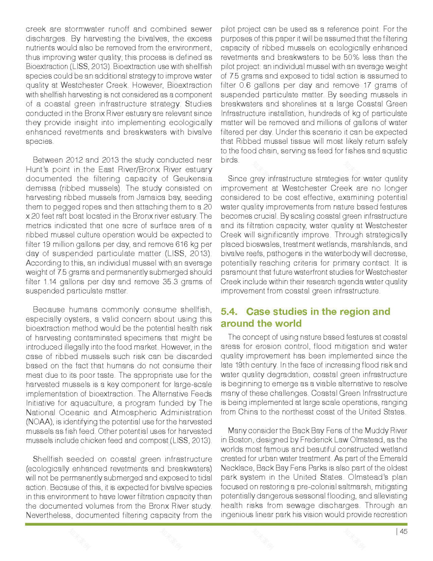 绿色海岸基础设施 · 改善西切斯特溪水质的方案-39