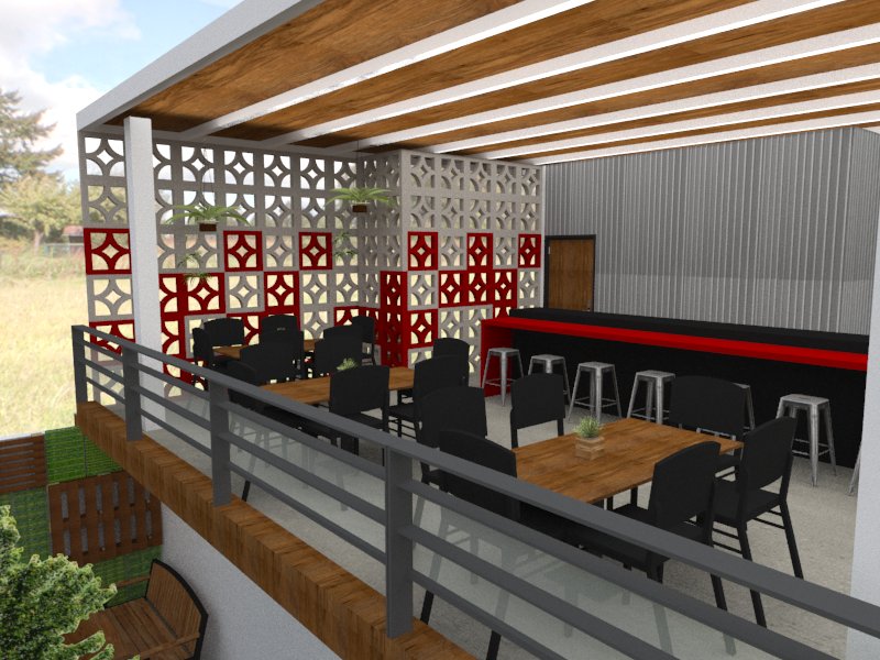 LA CARRETA PIZZERIA 餐厅设计-17