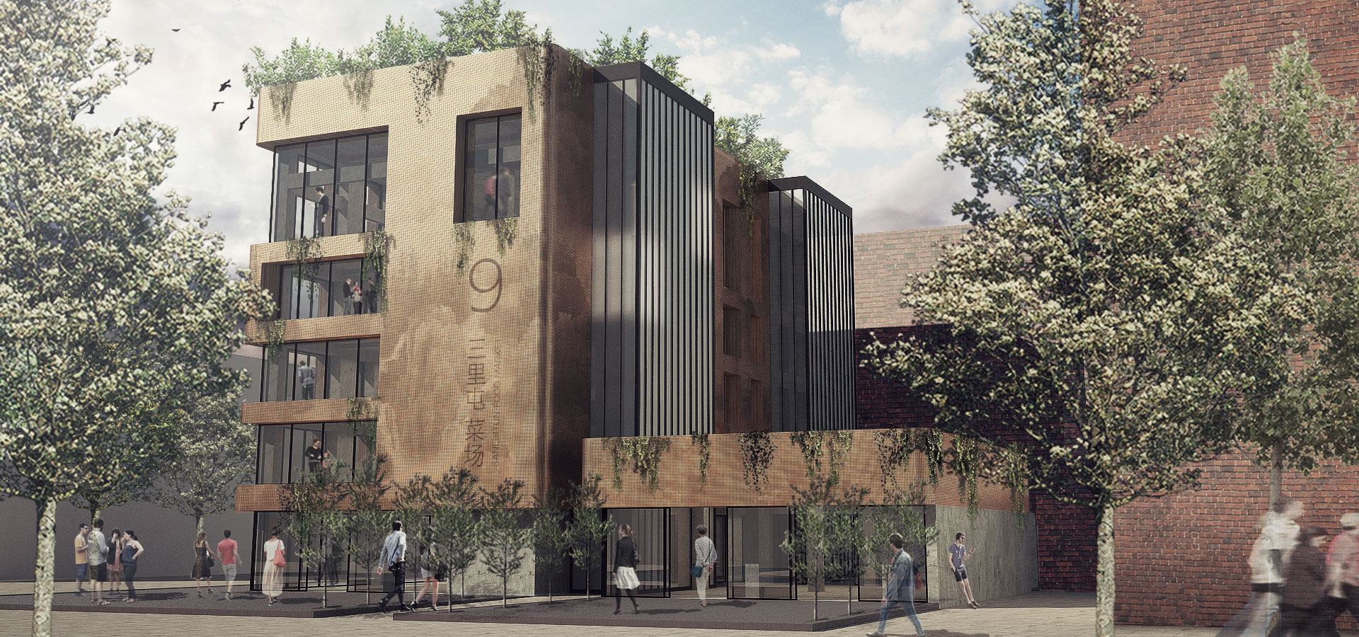 北京三里屯新食代建筑 · 钢之韵-2