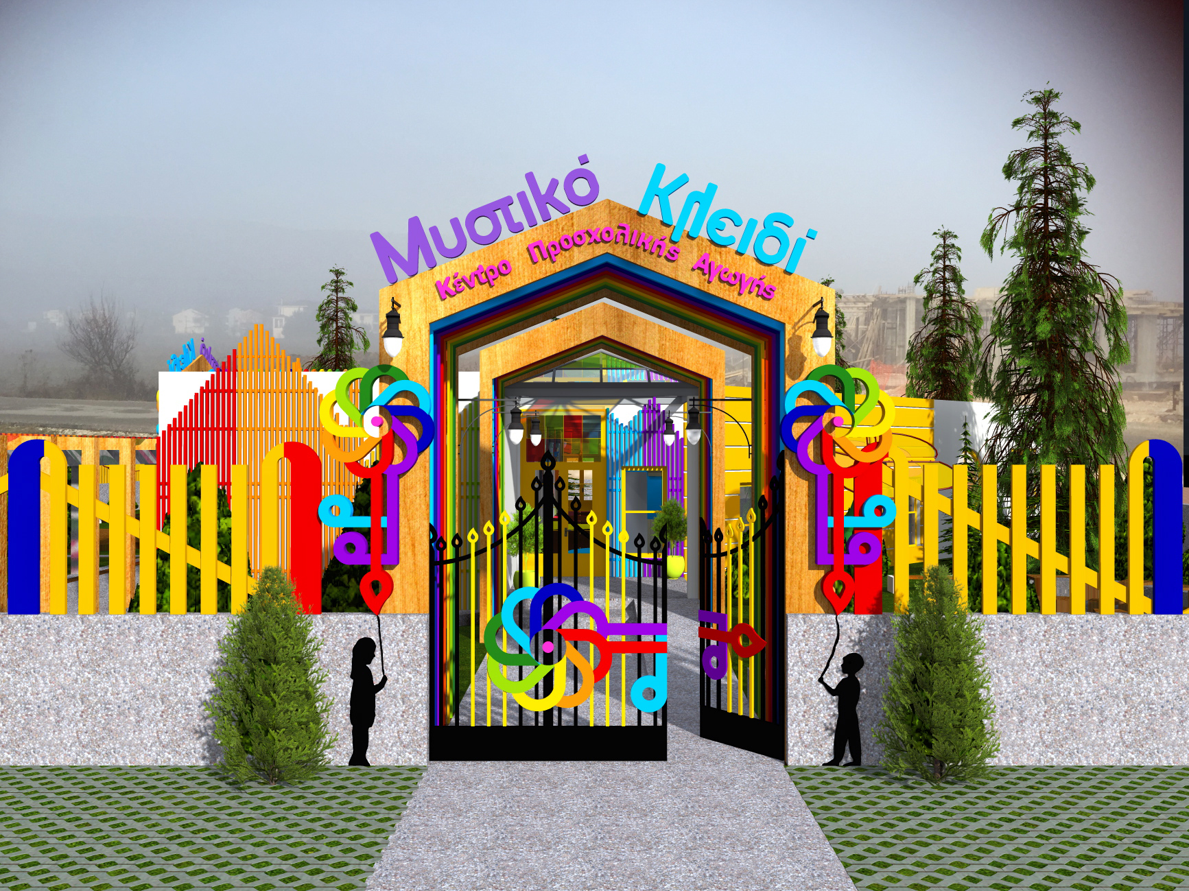 "魔法钥匙"幼儿园设计 | 希腊 Ioannina 的创意空间-67