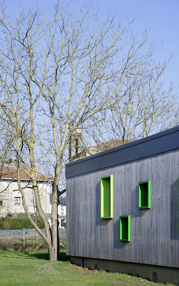 西班牙 Zubieta 幼儿园扩建项目，绿色与木质的儿童学习空间-39