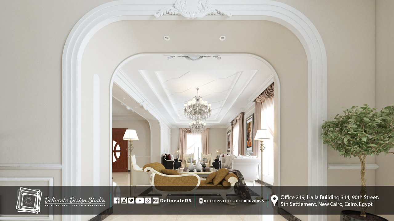 新开罗别墅 | 现代宜居的室内外设计-3