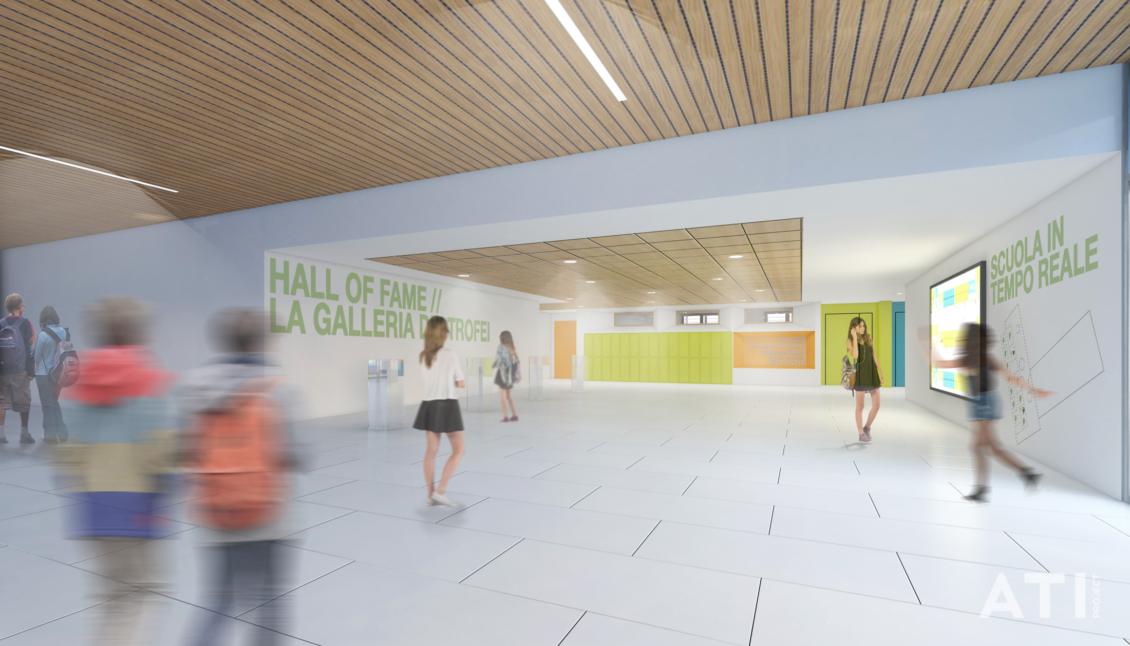 米兰新国立学校 | 绿色环保,智能科技的现代校园-9