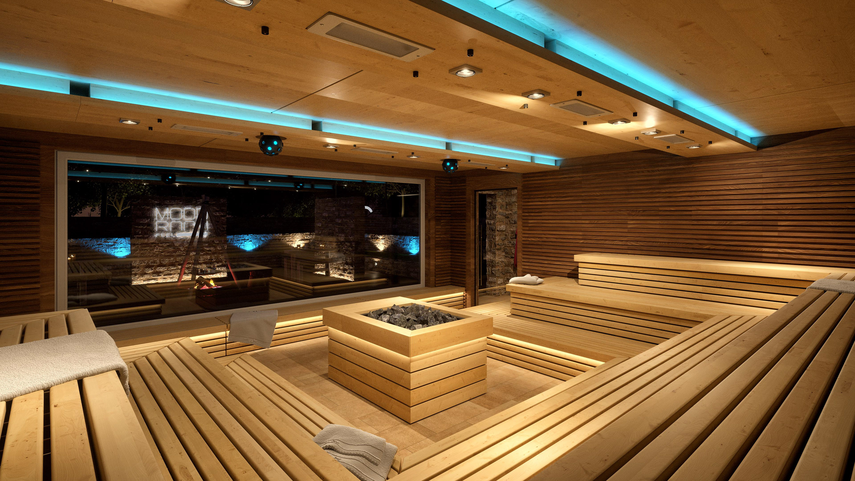 活动桑拿房设计，多元灯光营造 Mood-Room 氛围-12