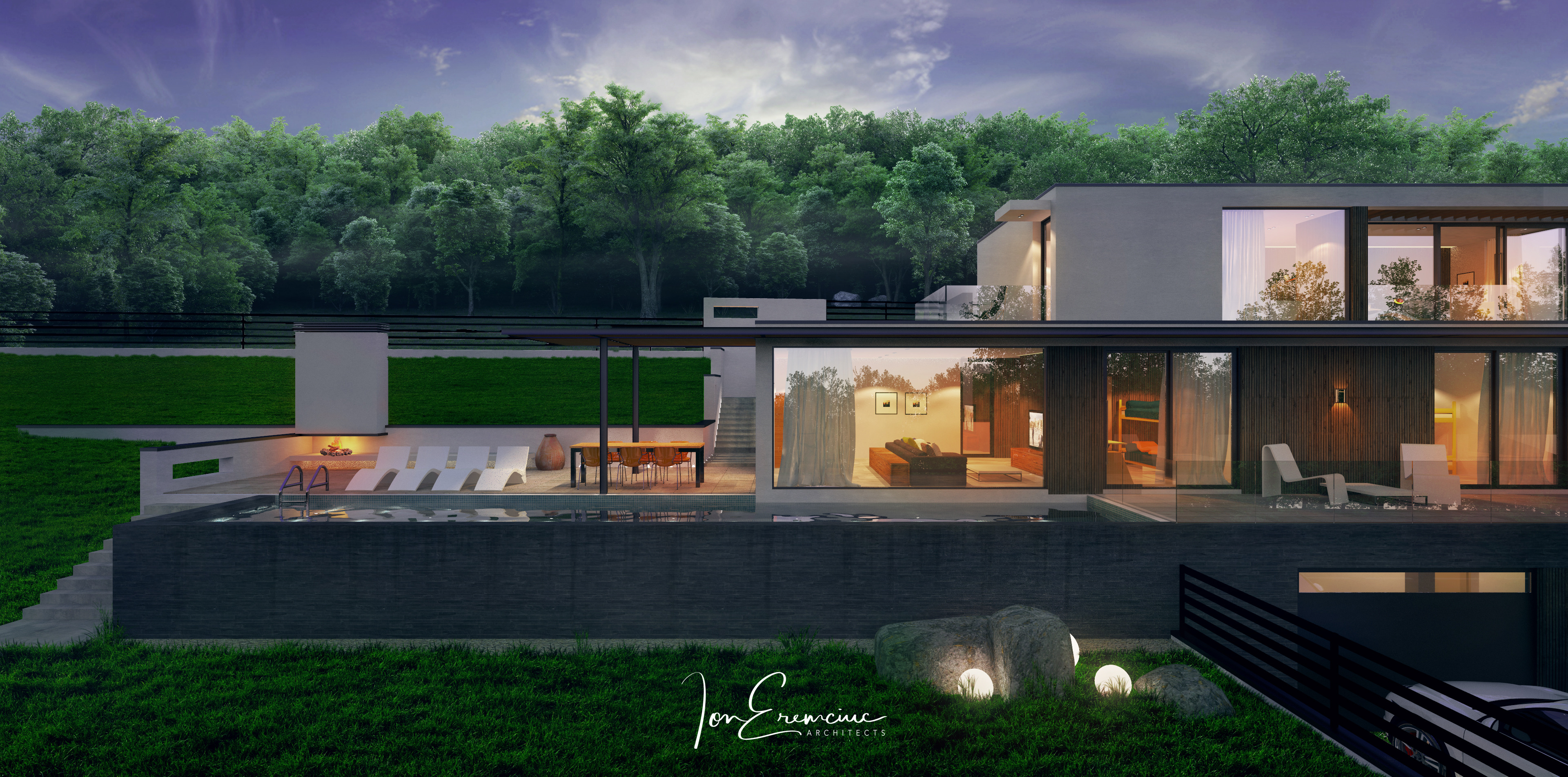 阿尔巴之家独栋别墅设计-2