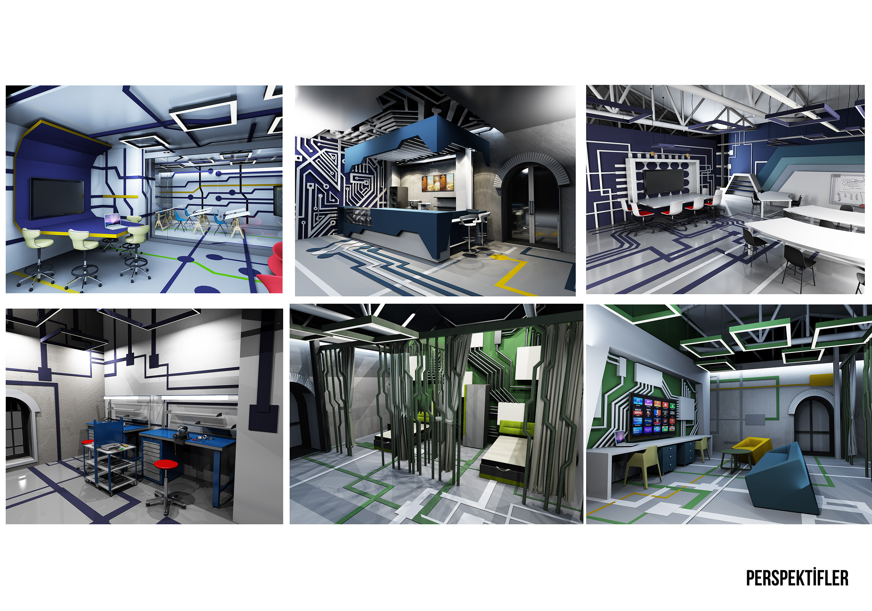 主板之舞 | 伊斯坦布尔青少年科技创业中心设计-5