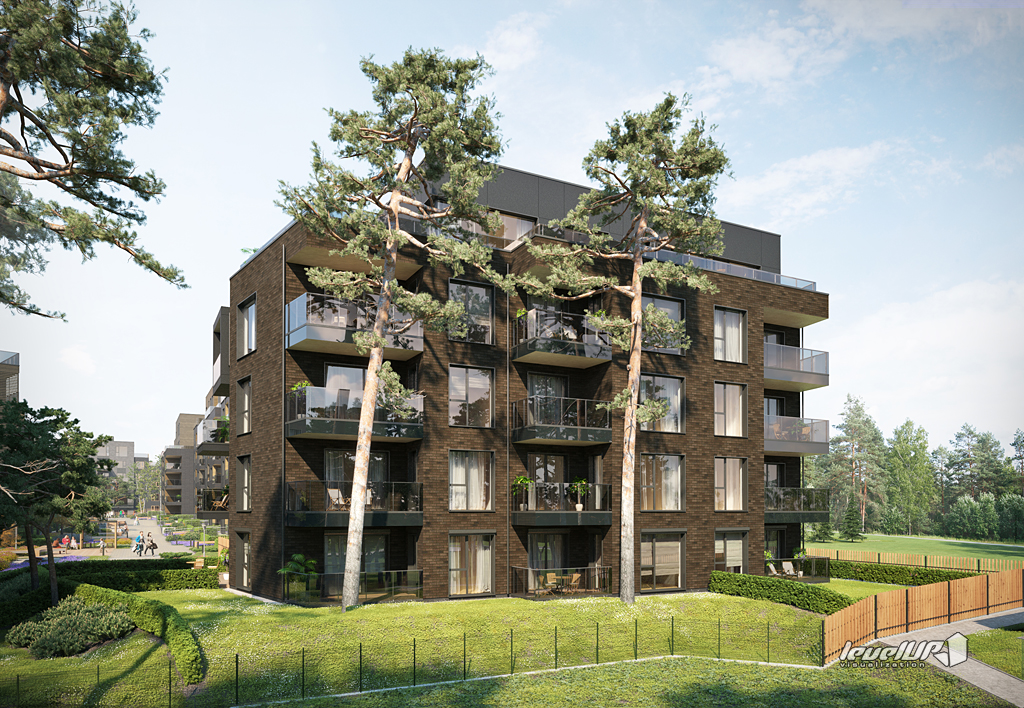 绿意盎然，品质卓越的“Pušų Terasos”住宅区-5